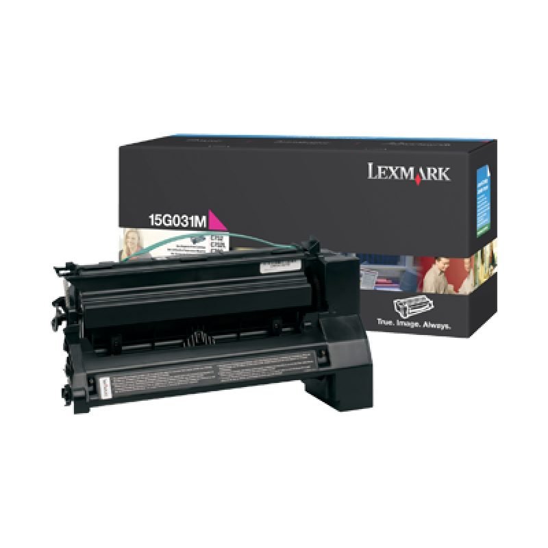 Lexmark 15G031M Kırmızı Toner