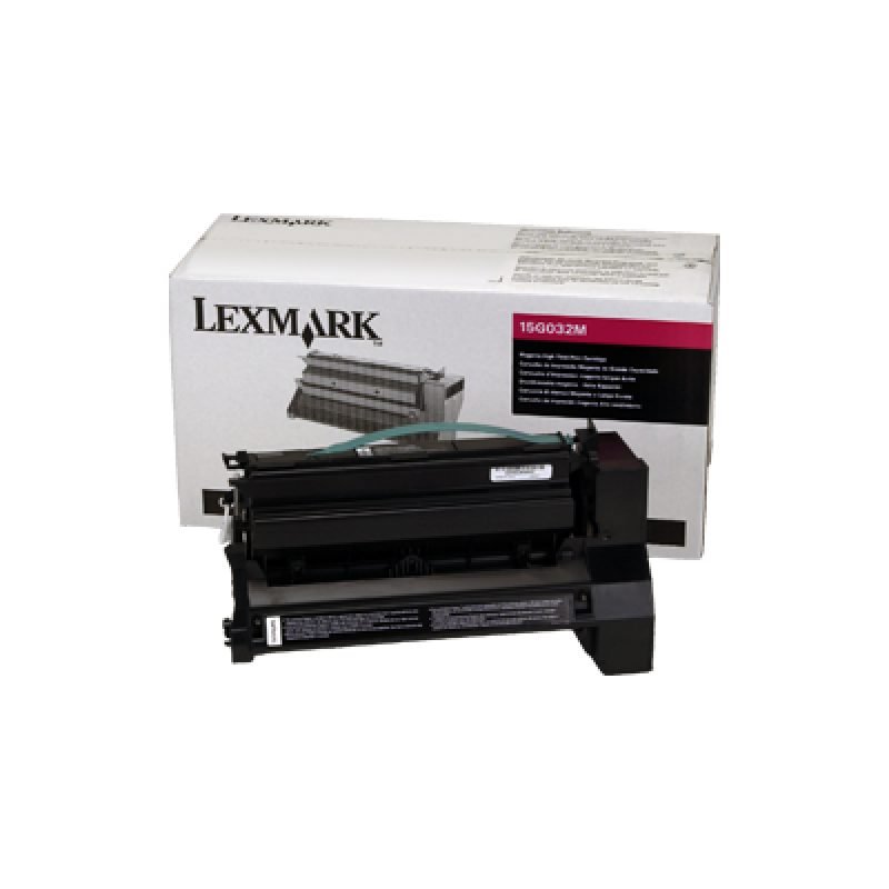 Lexmark 15G032M Kırmızı Toner
