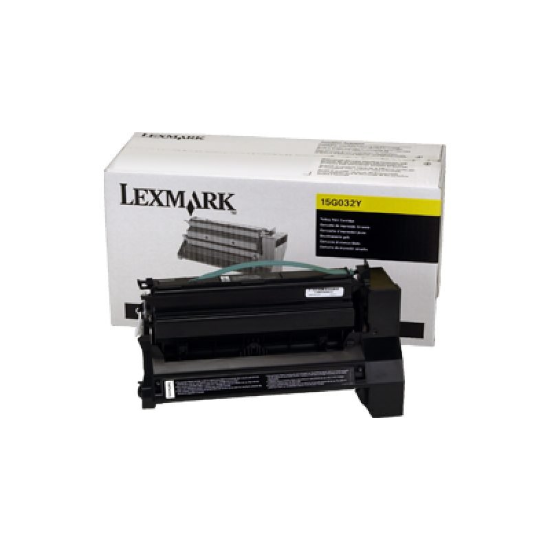 Lexmark 15G032Y Sarı Toner