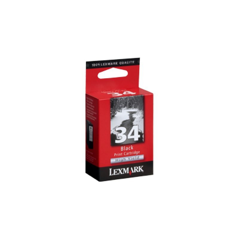 Lexmark 18C0034E Siyah Mürekkep Kartuşu