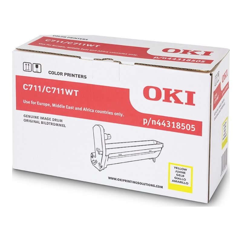 OKI 44318505 Sarı Drum (Tambur)
