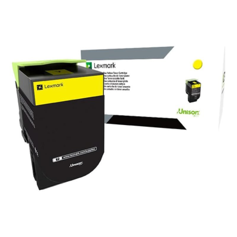 Lexmark 70C0X40 Sarı Toner