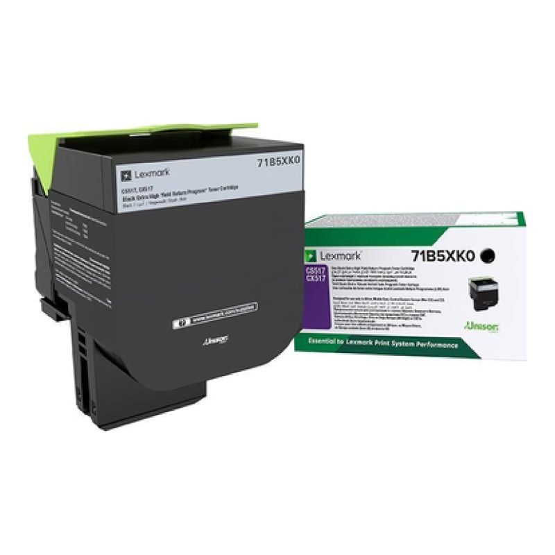 Lexmark 71B5XK0 Siyah Toner