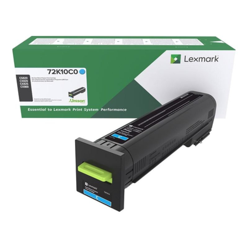 Lexmark 72K10C0 Mavi Toner