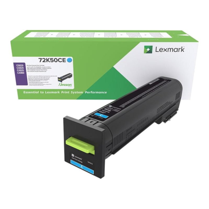 Lexmark 72K50CE Mavi Toner