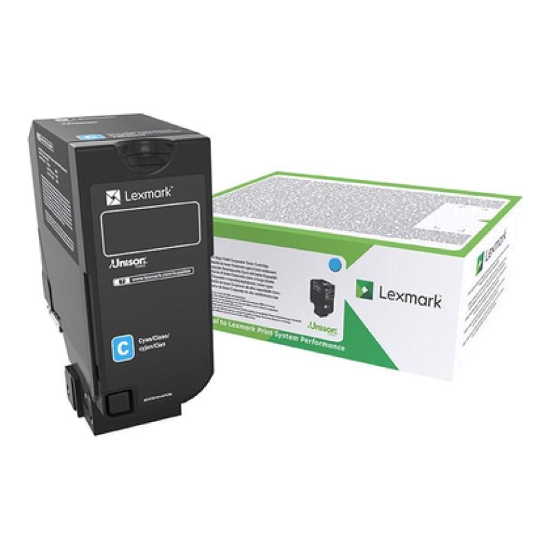 Lexmark 74C5HCE Mavi Toner