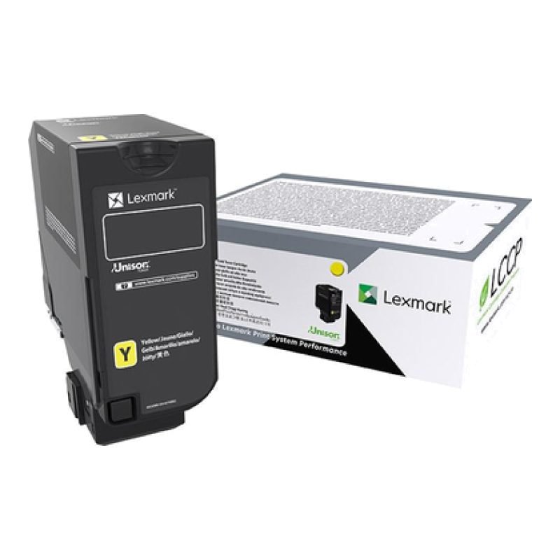 Lexmark 75B0040 Sarı Toner