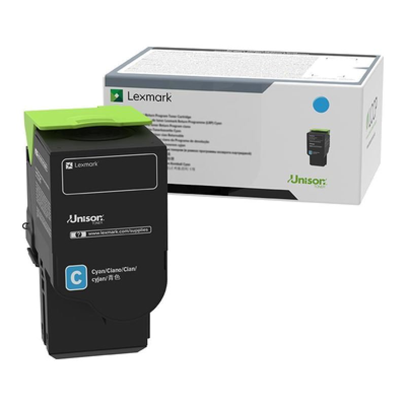 Lexmark 78C0U20 Mavi Toner