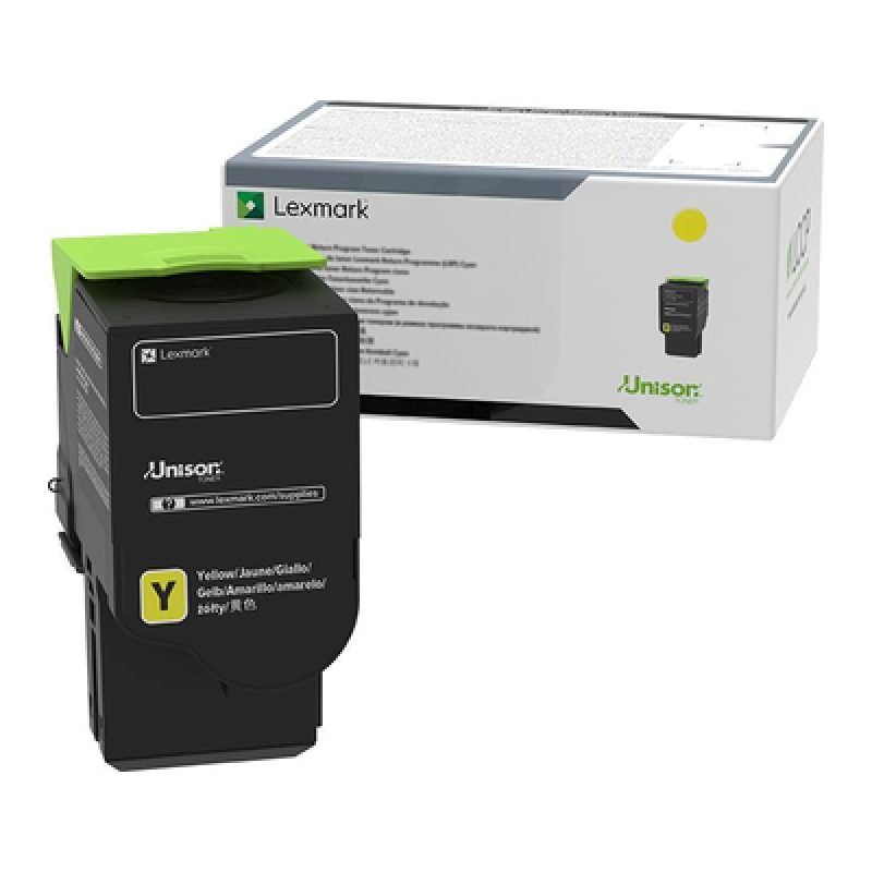 Lexmark 78C0U40 Sarı Toner