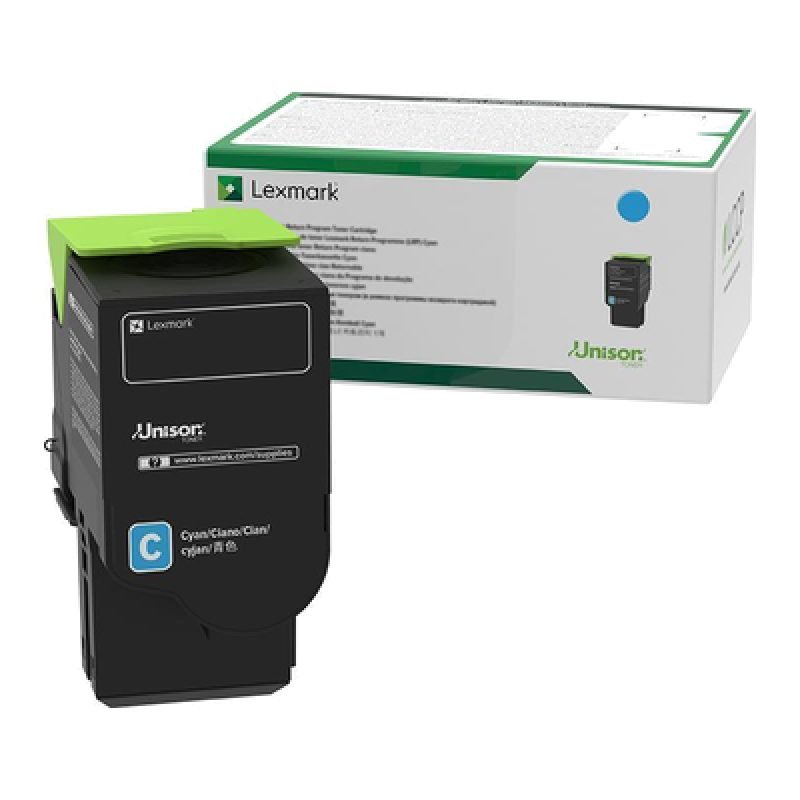 Lexmark 78C10C0 Mavi Toner