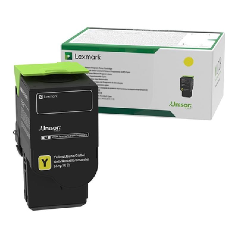 Lexmark 78C50Y0 Sarı Toner