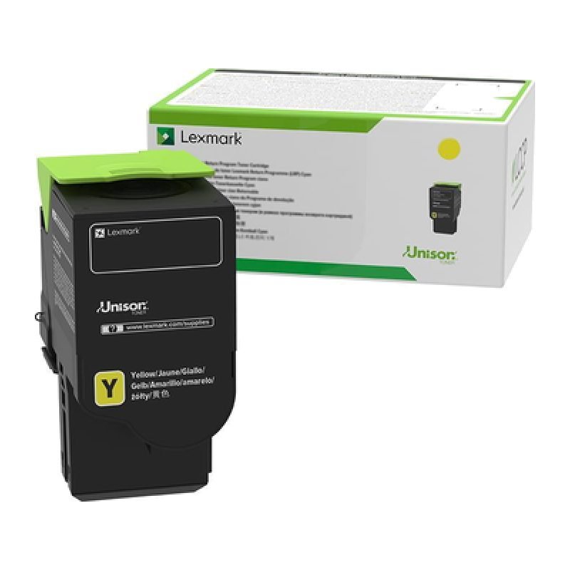 Lexmark 78C5XYE Sarı Toner
