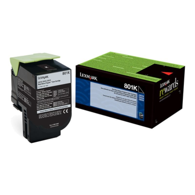 Lexmark 80C10K0 Siyah Toner