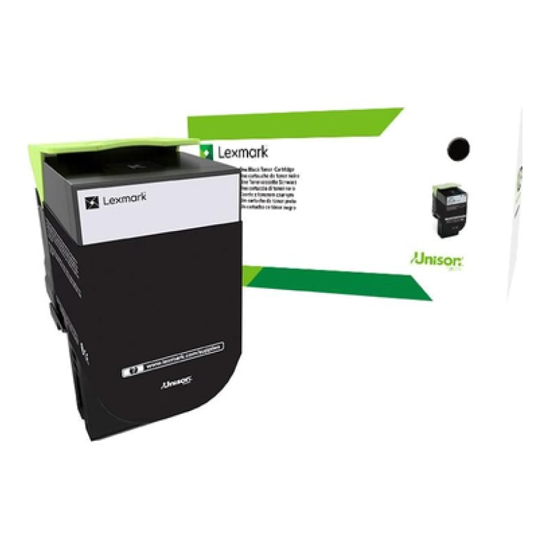 Lexmark 80C8HKE Siyah Toner