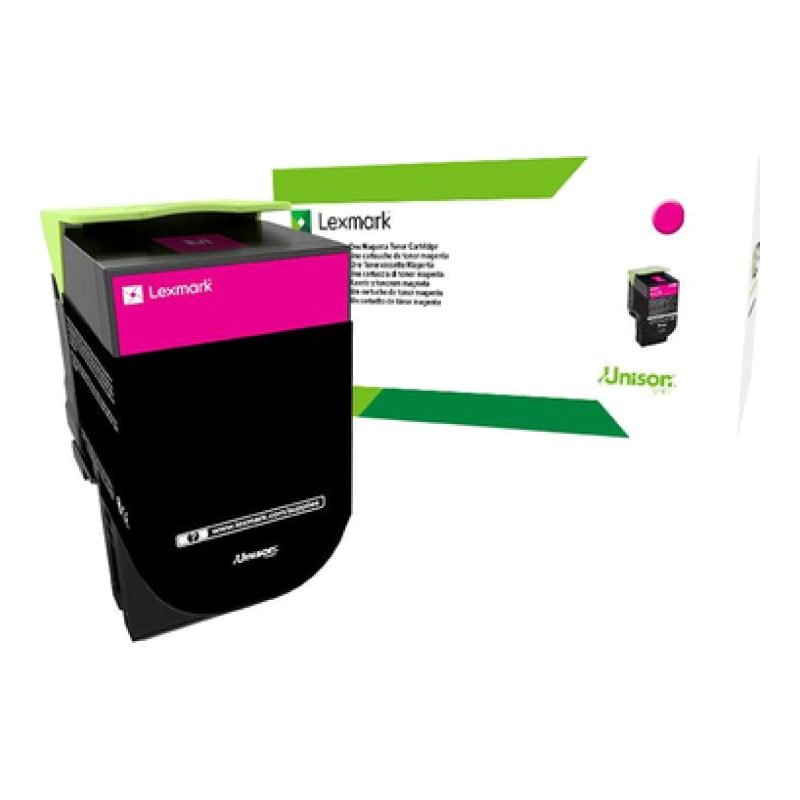 Lexmark 80C8HME Kırmızı Toner
