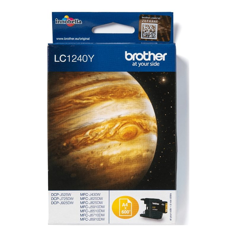 Brother LC-1240Y Sarı Mürekkep Kartuşu