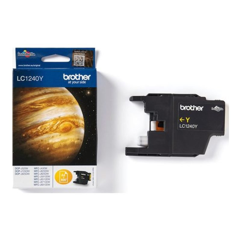 Brother LC-1240Y Sarı Mürekkep Kartuşu — görsel 3