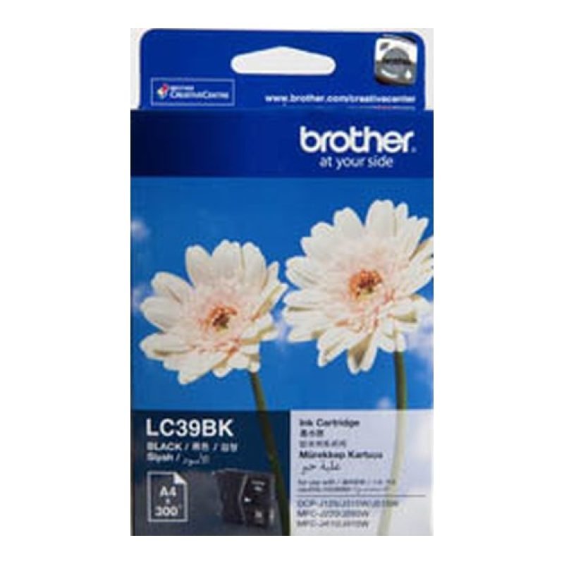 Brother LC39BK Foto Siyah Mürekkep Kartuşu