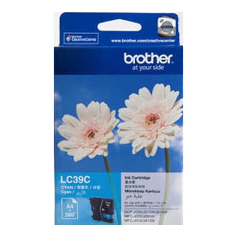 Brother LC39C Foto Mavi Mürekkep Kartuşu