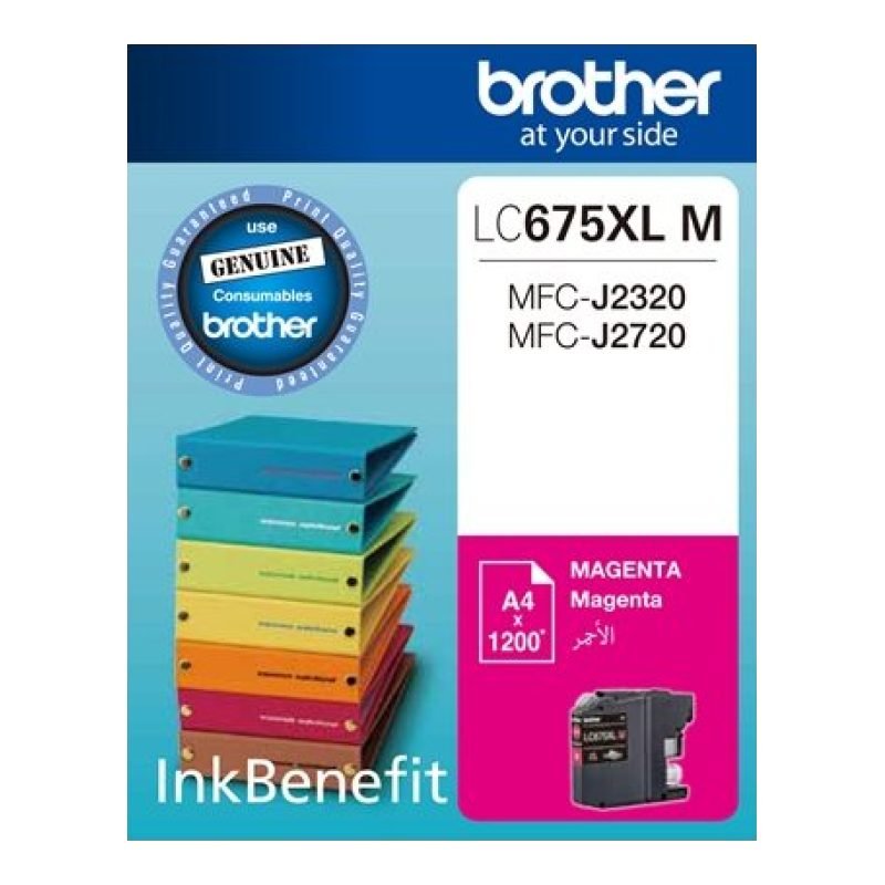 Brother LC675XLM Kırmızı Mürekkep Kartuşu