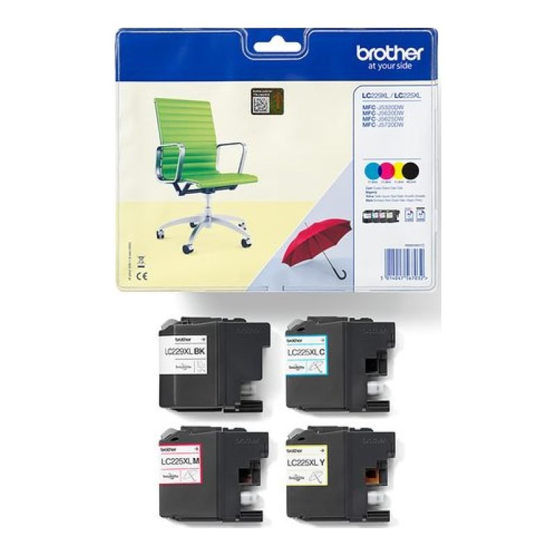Brother LC-229XLVALBP Üç Renkli Mürekkep Kartuşu — görsel 3