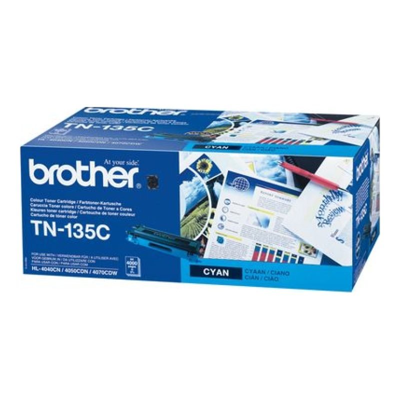 Brother TN-135C Mavi Toner — görsel 2