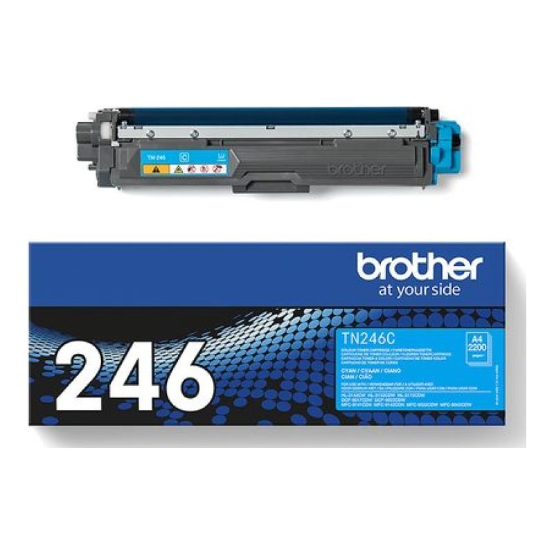Brother TN-246C Mavi Toner — görsel 3