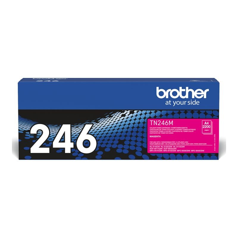 Brother TN-246M Kırmızı Toner