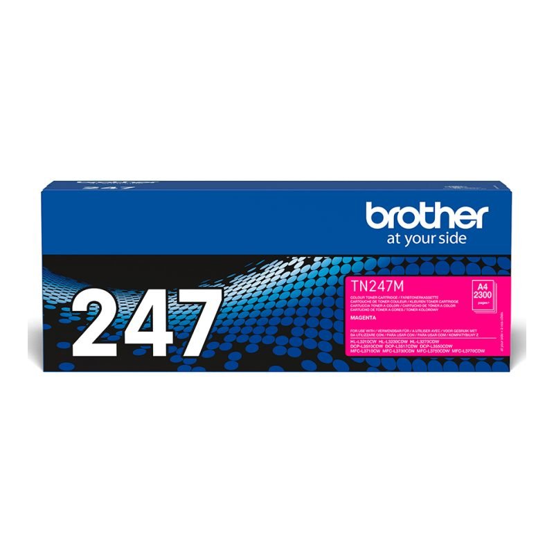 Brother TN-247M Kırmızı Toner