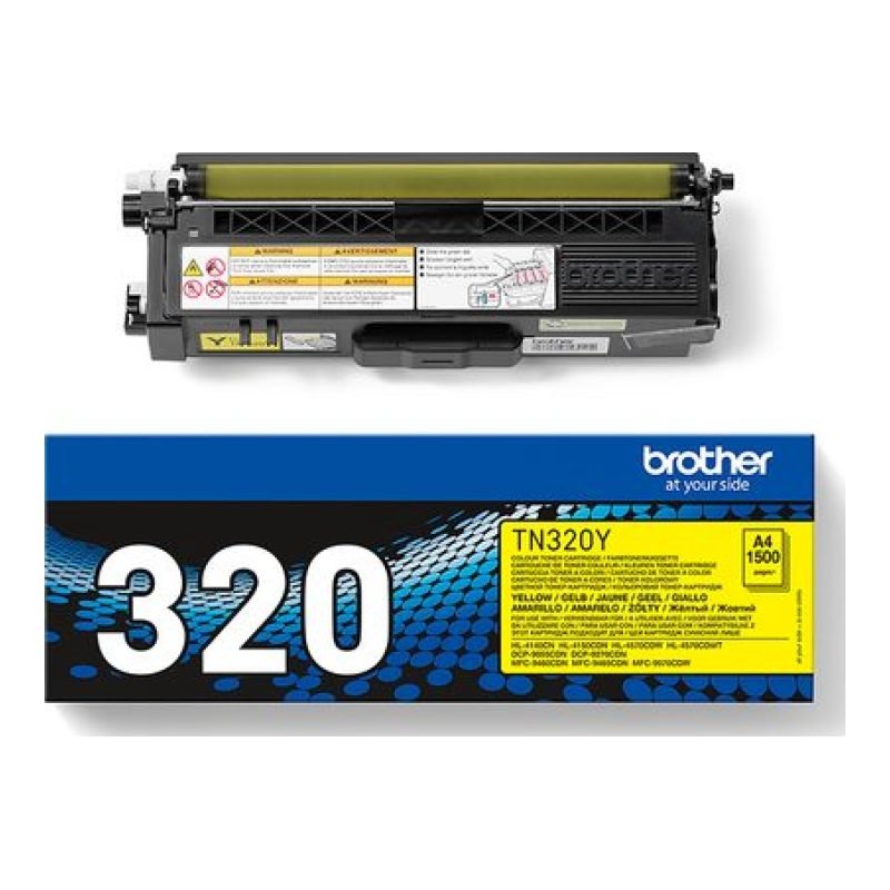 Brother TN-320Y Sarı Toner — görsel 4