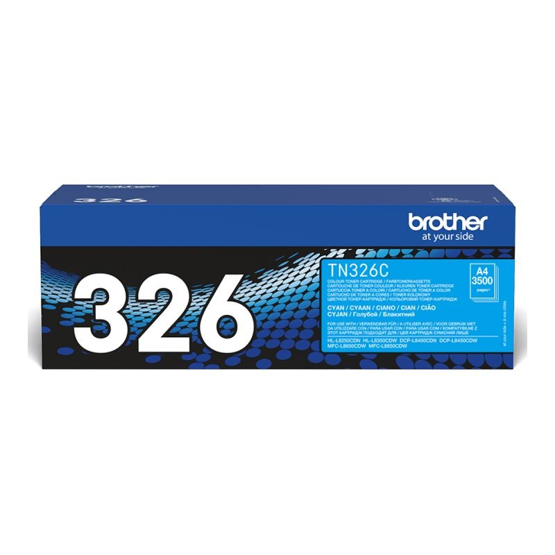 Brother TN-326C Mavi Toner