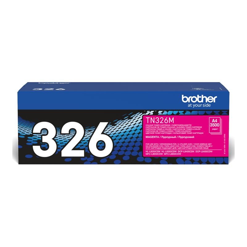 Brother TN-326M Kırmızı Toner