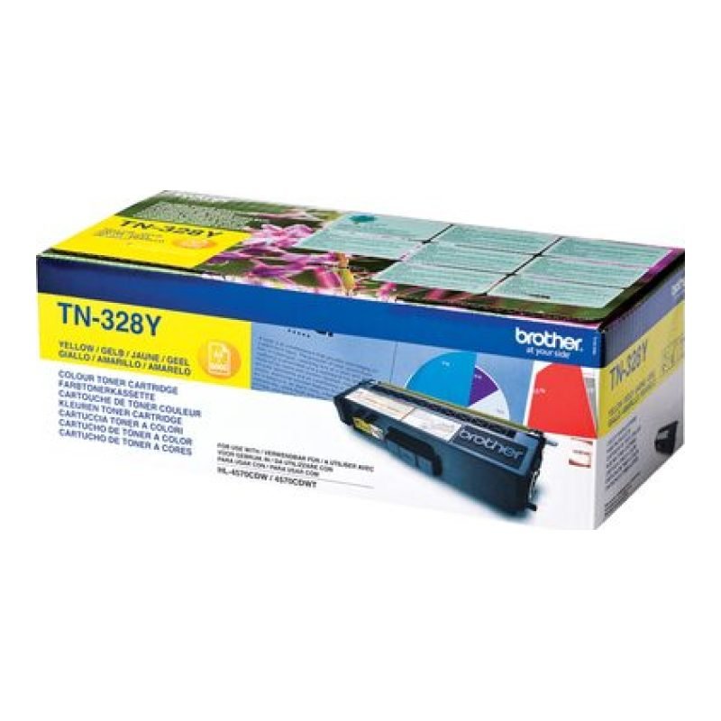 Brother TN-328Y Sarı Toner — görsel 2