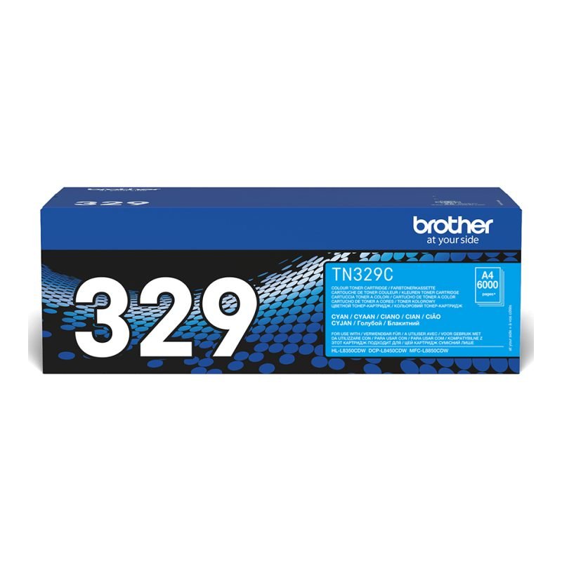 Brother TN-329C Mavi Toner
