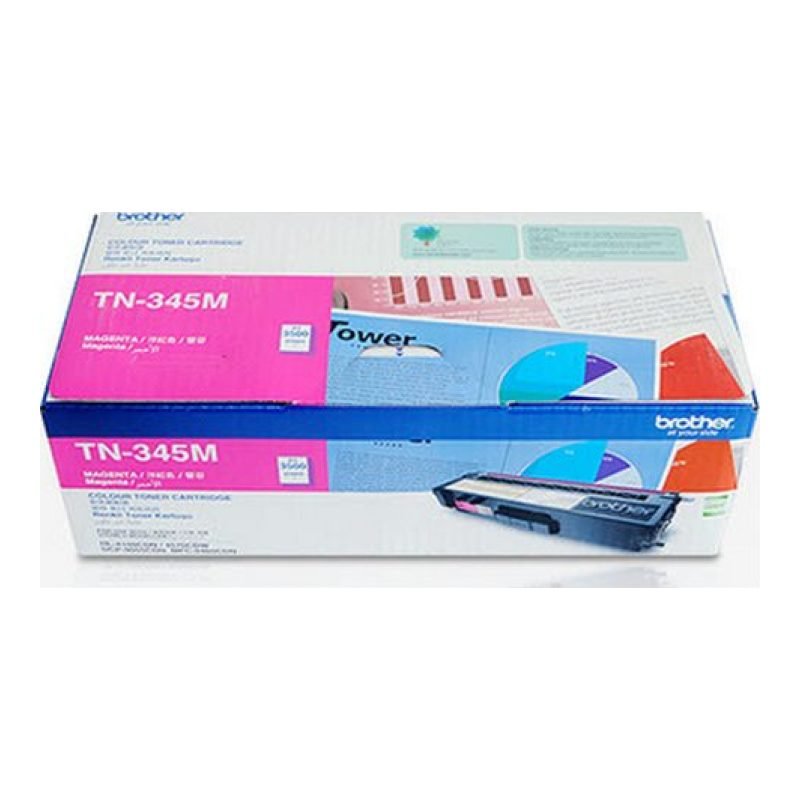 Brother TN-345M Kırmızı Toner
