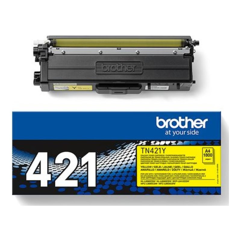 Brother TN-421Y Sarı Toner — görsel 2