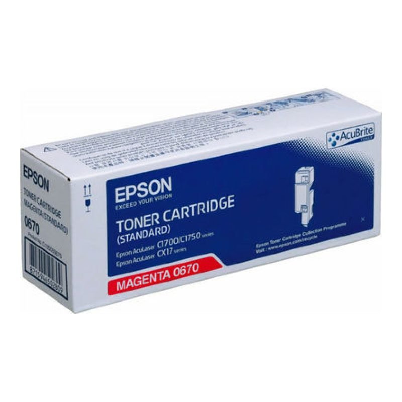 Epson C13S050670 Kırmızı Toner