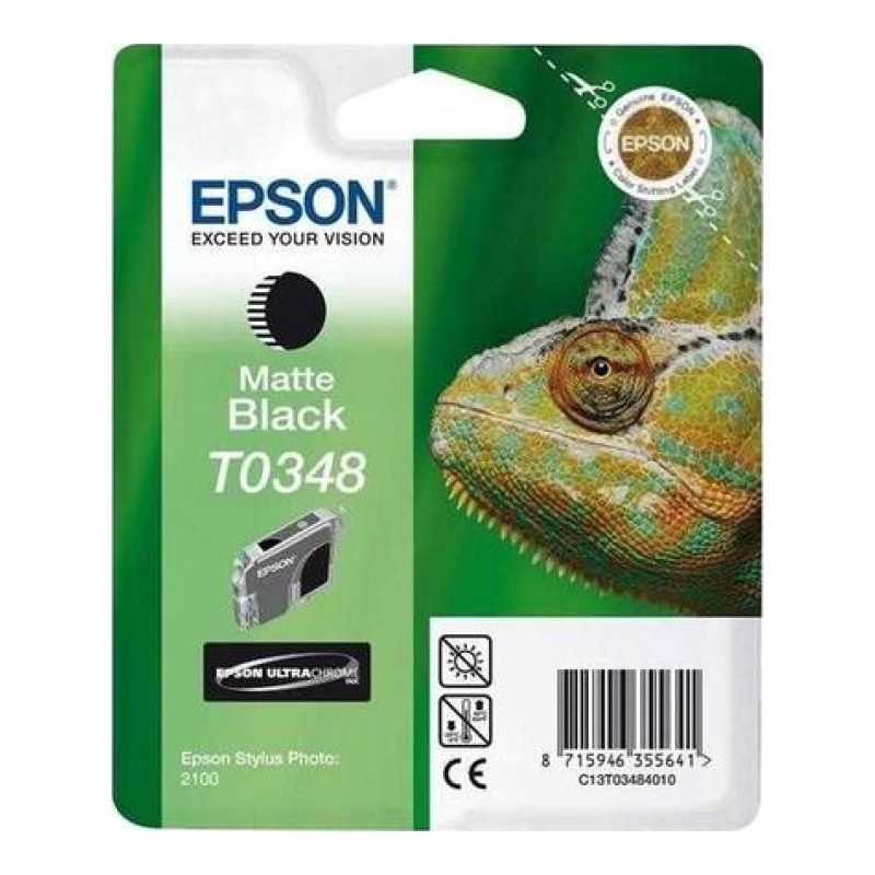 Epson T0348 C13T03484020 Siyah Mürekkep Kartuşu