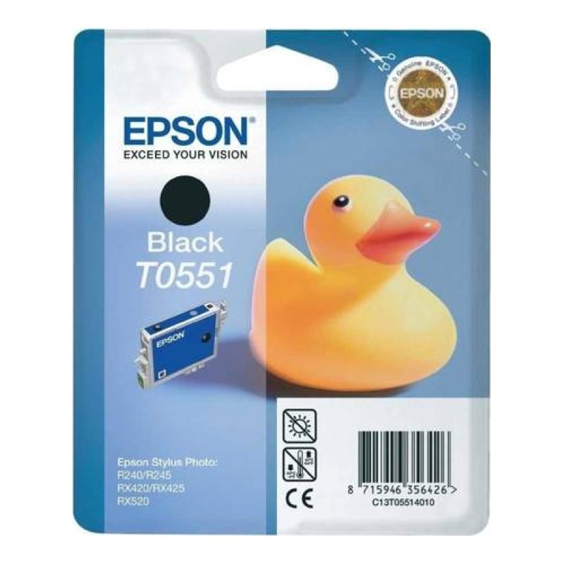 Epson T0551 C13T05514020 Siyah Mürekkep Kartuşu