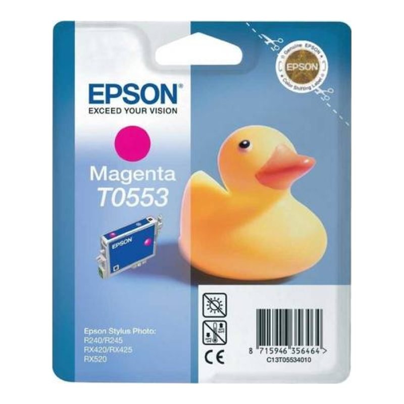 Epson T0553 C13T05534020 Kırmızı Mürekkep Kartuşu