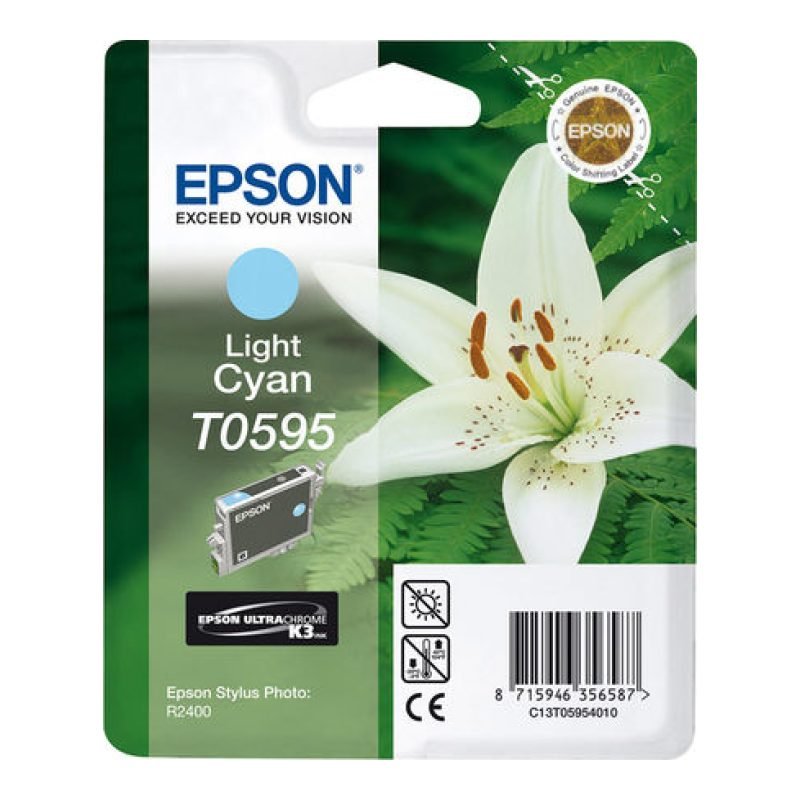 Epson T0595 C13T05954020 Mavi Mürekkep Kartuşu