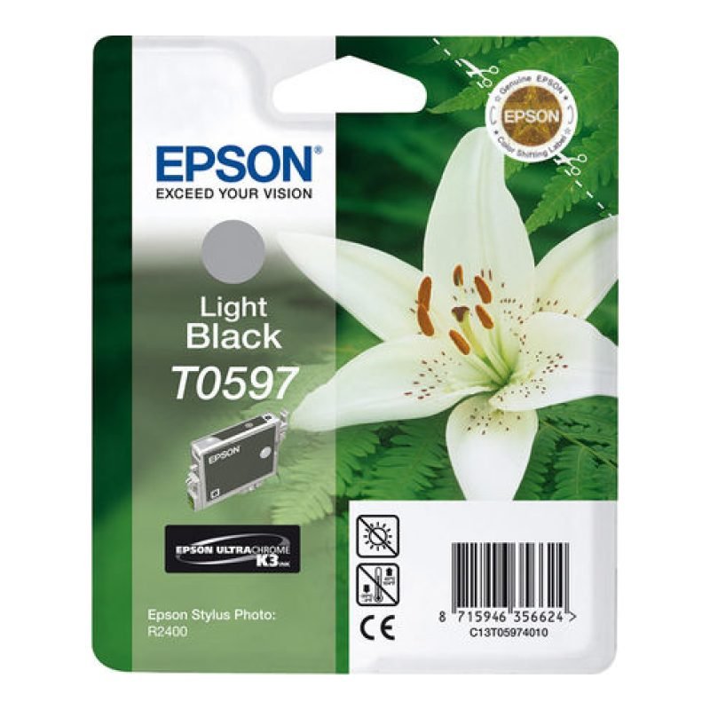 Epson T0597 C13T05974020 Siyah Mürekkep Kartuşu