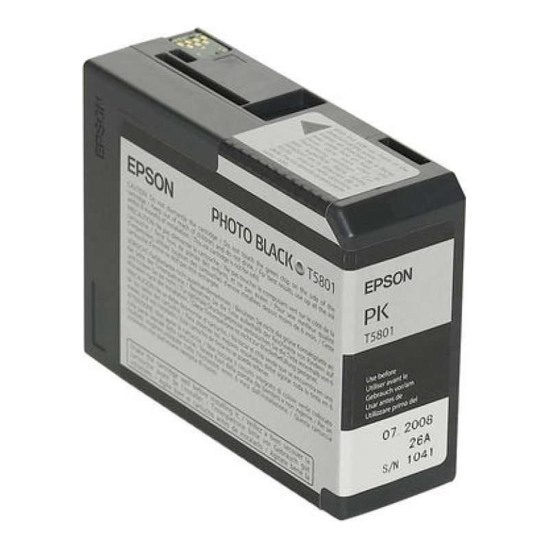 Epson T580100 C13T580100 Siyah Mürekkep Kartuşu