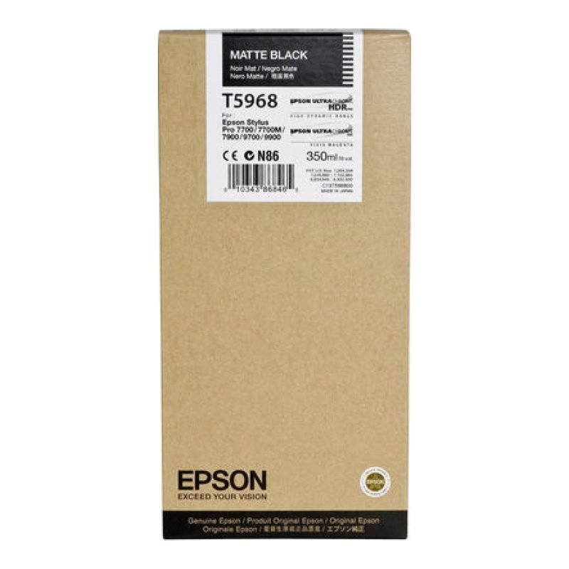 Epson T596800 C13T596800 Siyah Mürekkep Kartuşu