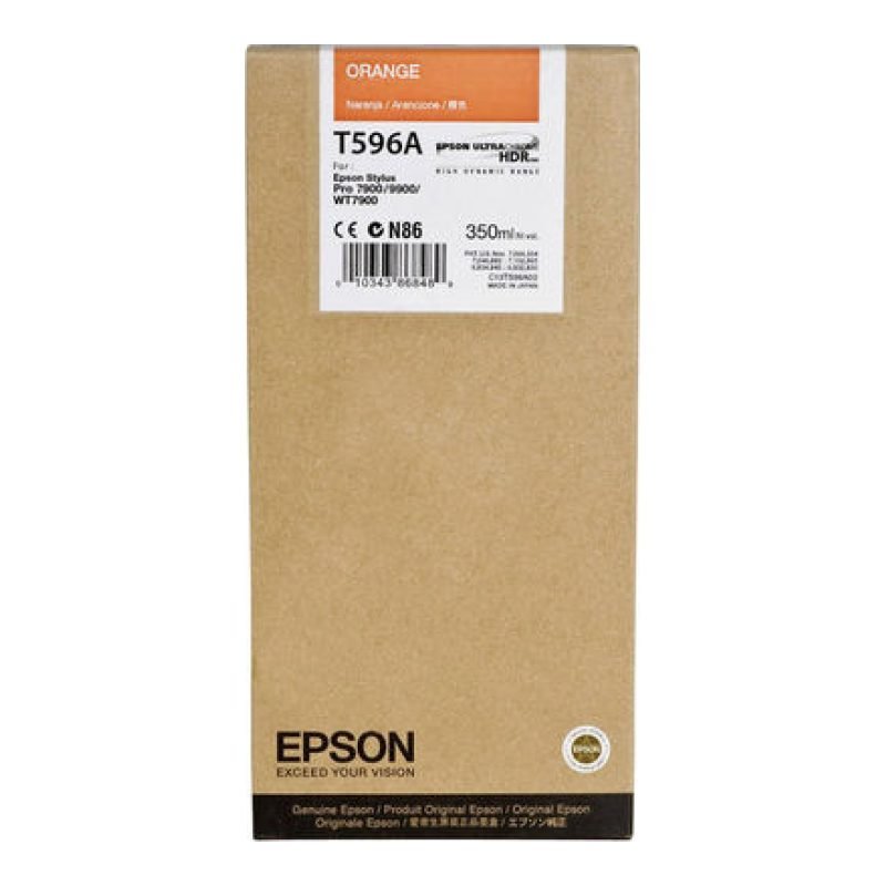 Epson T596A00 C13T596A00 Turuncu Mürekkep Kartuşu