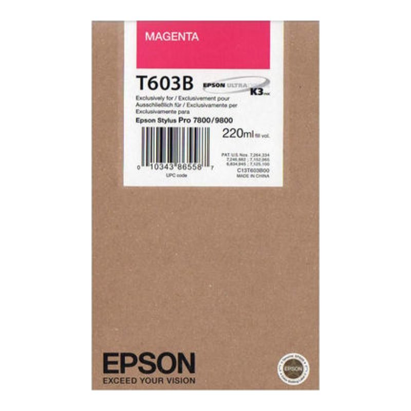 Epson T603B00 C13T603B00 Kırmızı Mürekkep Kartuşu