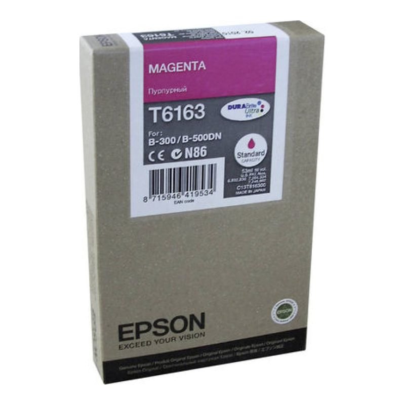 Epson T6163 C13T616300 Kırmızı Mürekkep Kartuşu