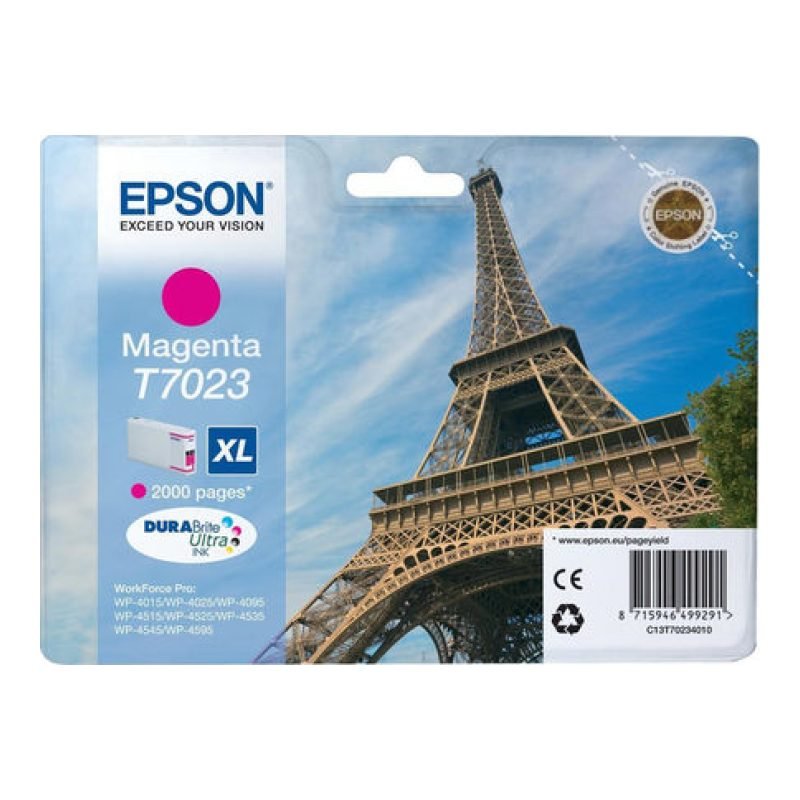 Epson C13T70234010 Kırmızı Yüksek Kapasiteli Mürekkep Kartuşu