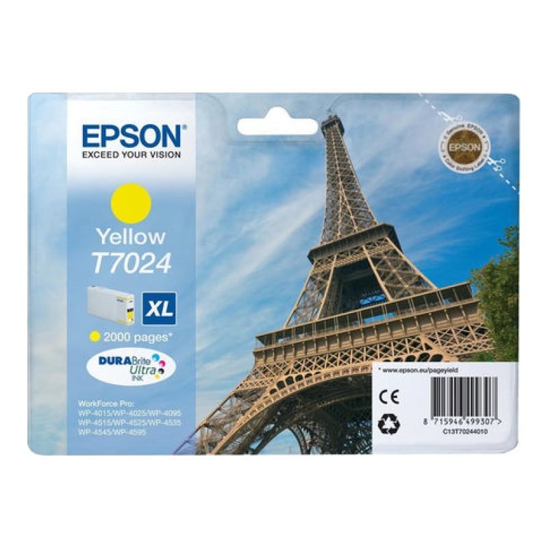 Epson C13T70244010 Sarı Yüksek Kapasiteli Mürekkep Kartuşu