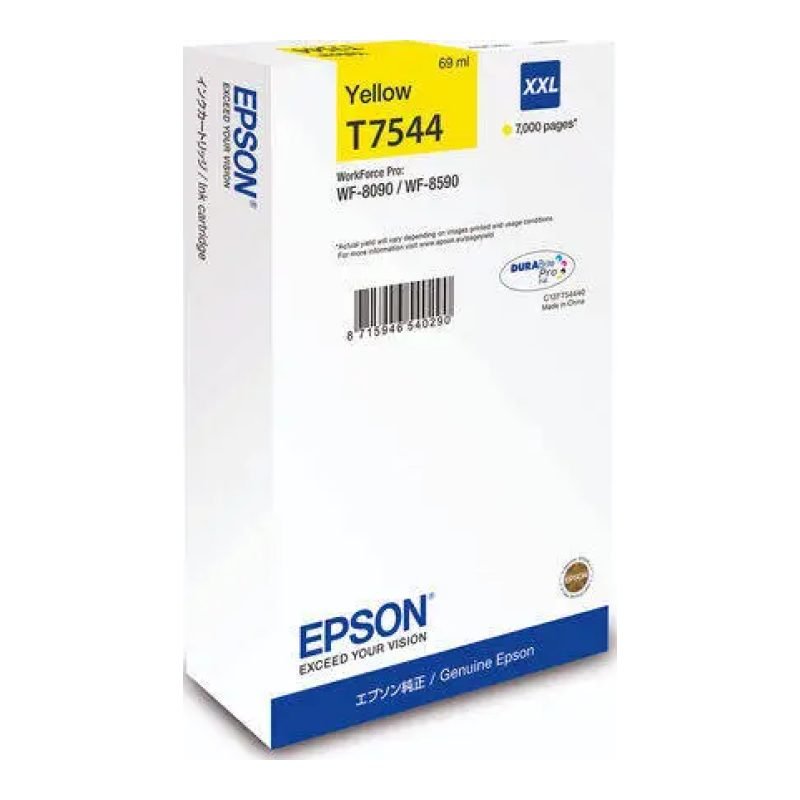 Epson WF-8090 C13T754440 Sarı Mürekkep Kartuşu